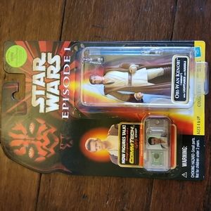 Star Wars Episode 1 Obi-Wan Kenobi with Lightsaber and Handle